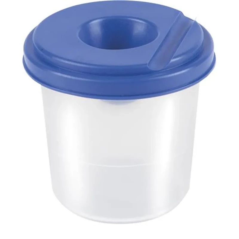 Ecsetmosó tálka színes fedéllel Pantaplast