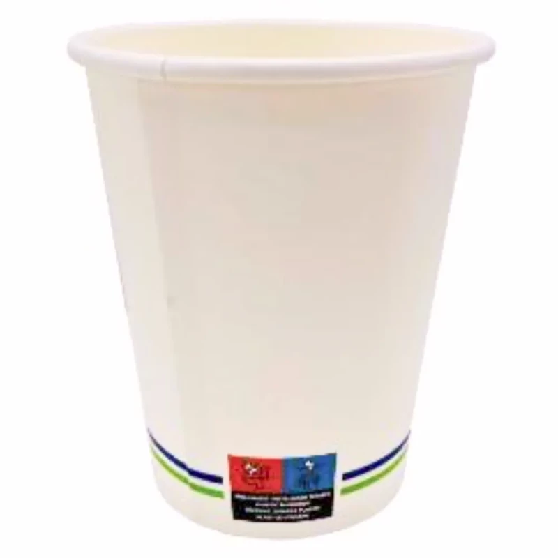 250 ml papírpohár fehér SUP logóval (EU MULTI) 90x60x95 mm
