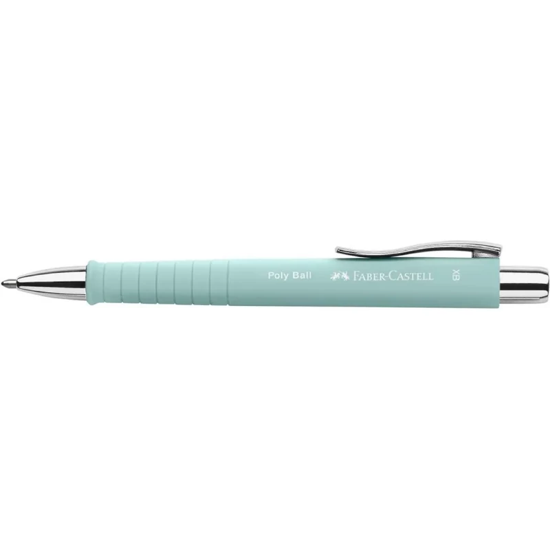 Golyóstoll Faber-Castell Poly Ball Urban Caribic blue XB-s Heggyel - Karibi kék írásszínnel