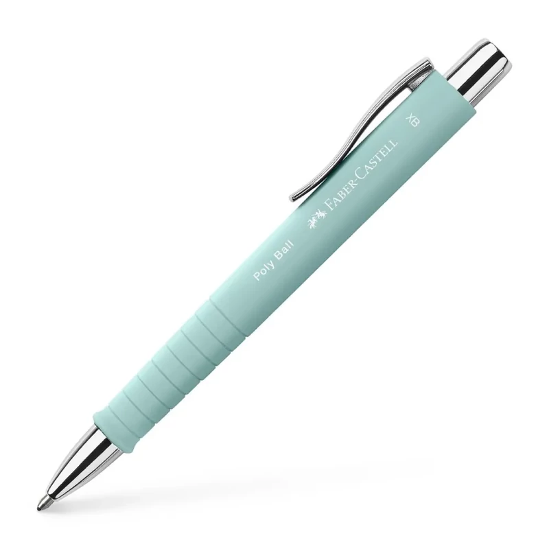 Golyóstoll Faber-Castell Poly Ball Urban Caribic blue XB-s Heggyel - Karibi kék írásszínnel