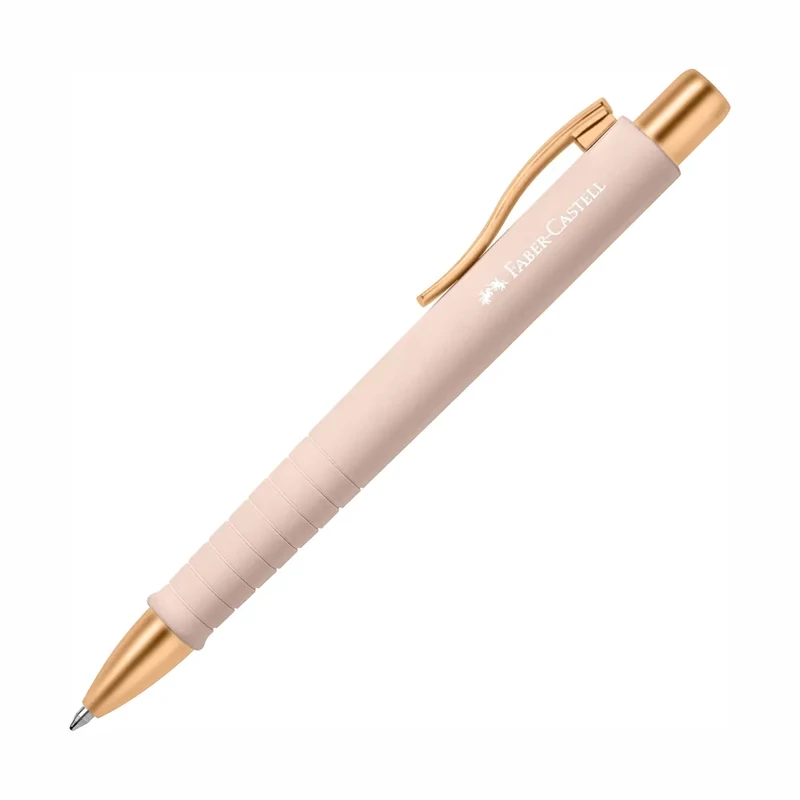 Golyóstoll Faber-Castell Poly Ball Urban XB-S Heggyel - Halvány Rózsaszín