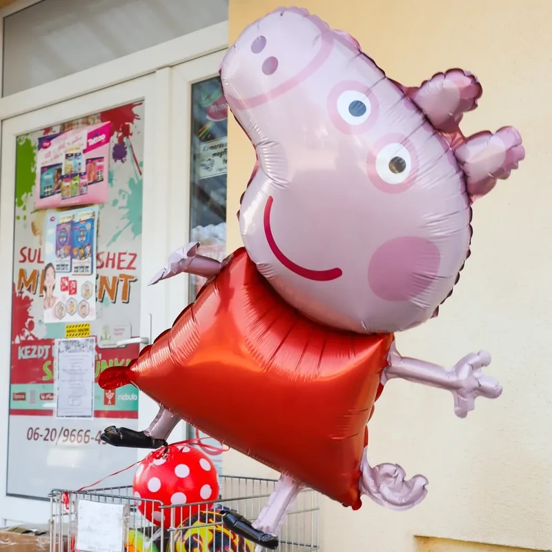 Peppa malac fólia lufi 70cm 313161