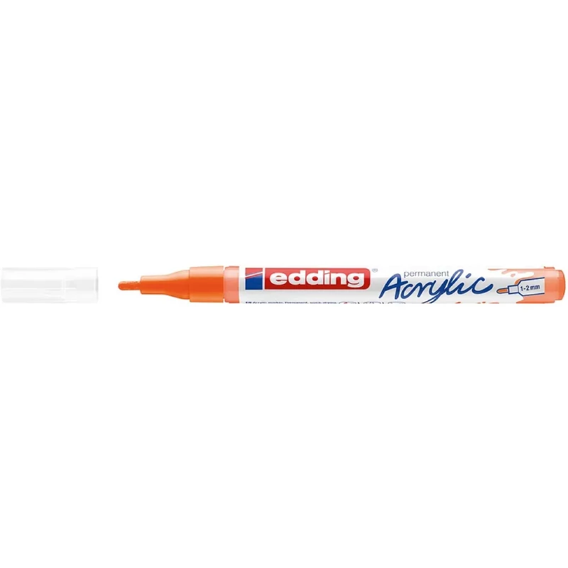 Akril marker 1-2mm Edding 5300 neon narancssárga