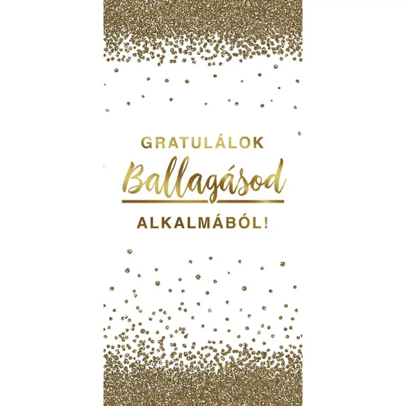 Üdvözlőlap képeslap Cardex ballagási gratuláció