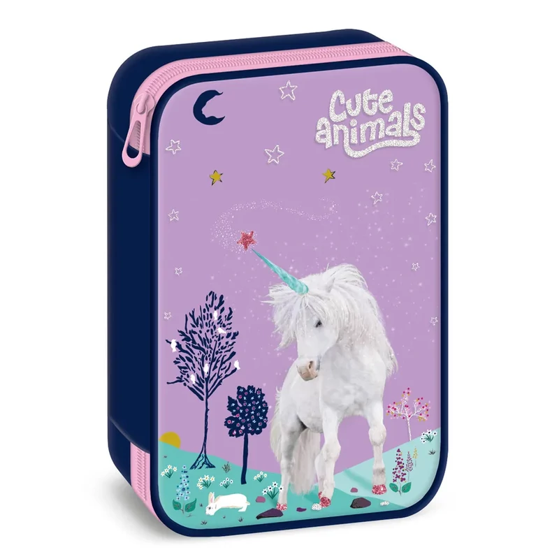 Többszintes tolltartó Ars Una Cute Animals-unicorn