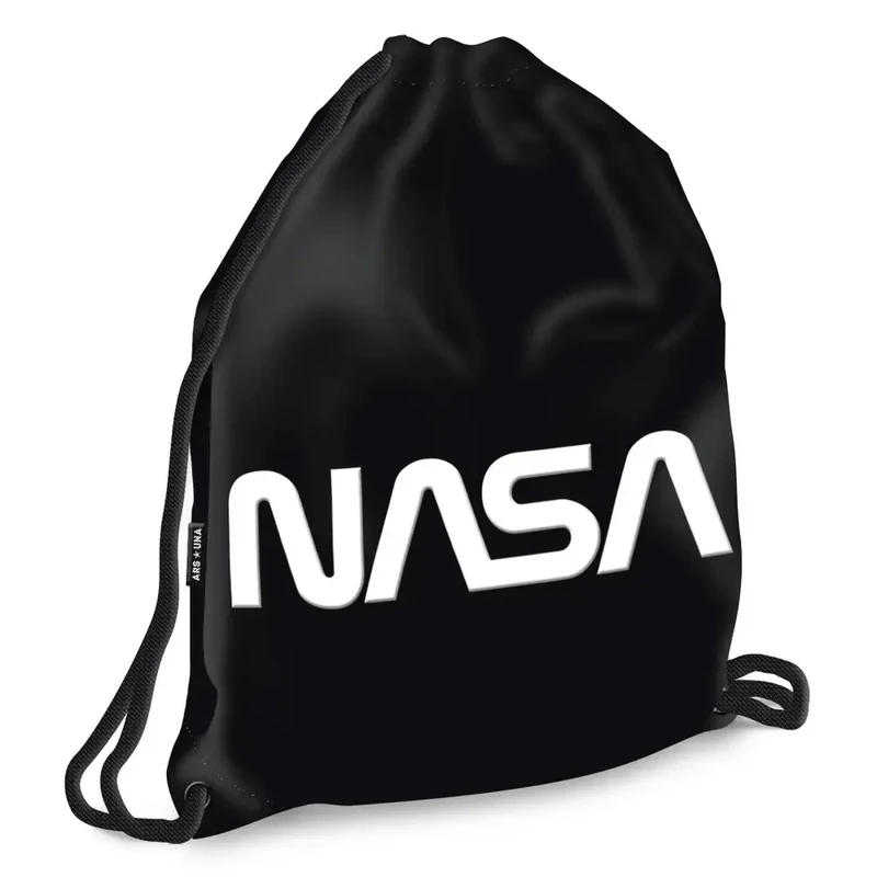 Tornazsák Ars Una tinédzser fekete színű NASA logóval
