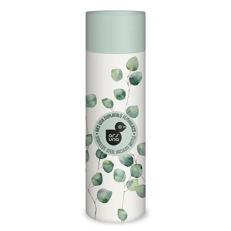 Ars Una duplafalú fémkulacs 500 ml Botanic Leaf