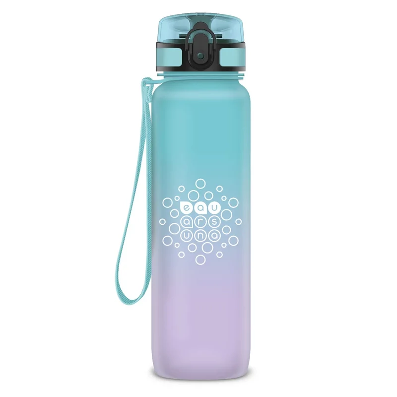 Ars Una BPA-mentes motivációs kulacs matt világoskék-lila színátmenetes 1000 ml Orchidea