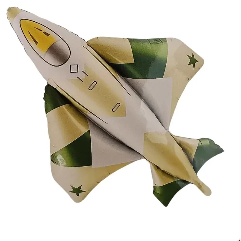 Fólia lufi terep mintás vadászgép repülő 105 cm 646224
