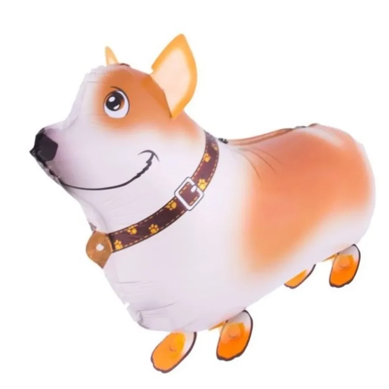 Sétáló kutya fólia lufi 60cm 851328
