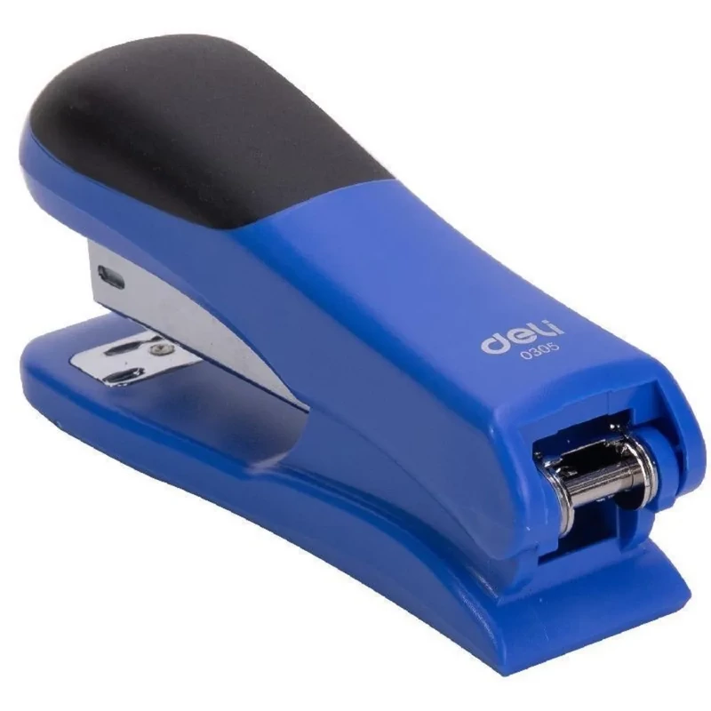 Tűzőgép 24/6 26/6 25 lapos DELI Essential kék színű
