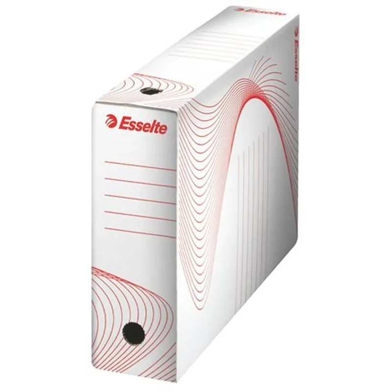 Archiválódoboz A4 100 mm karton Esselte Boxy fehér