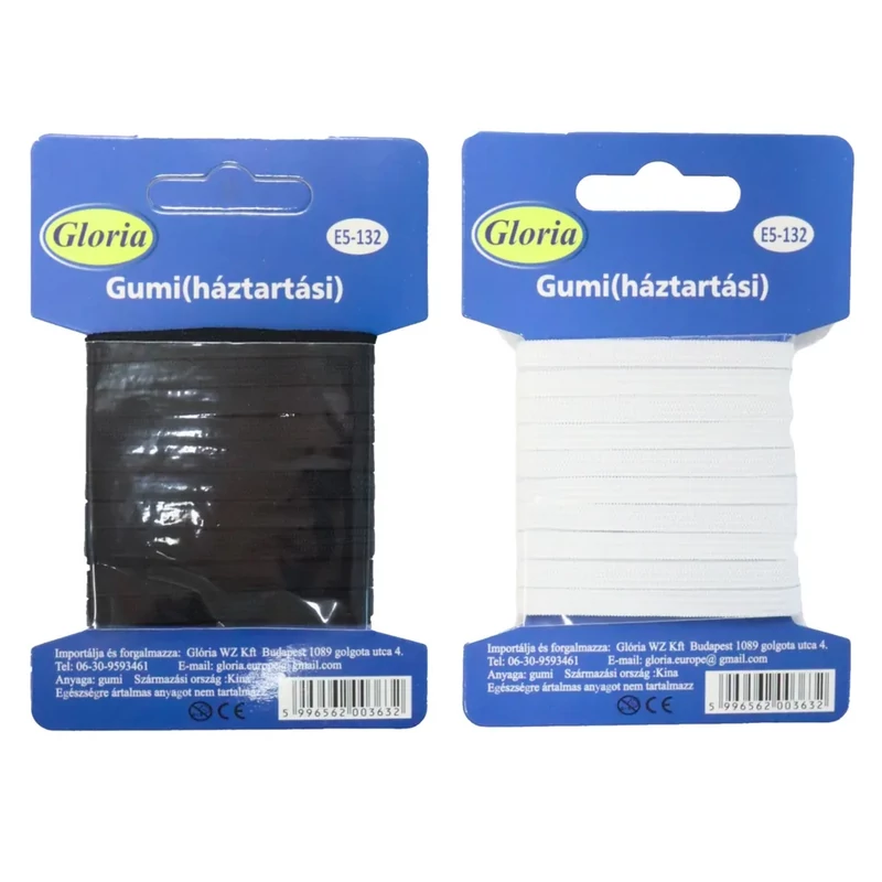 Háztartási gumi kicsi méret 3mx0.5cm 12 db/cs E5-132 003632