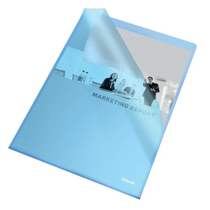 Genotherm L A4 105 mikron narancsos felület Esselte Standard kék
