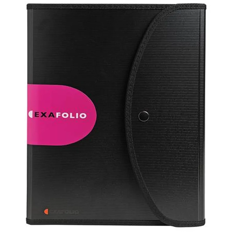 Konferencia mappa A4 PP patentos Exacompta ExaFolio® fekete