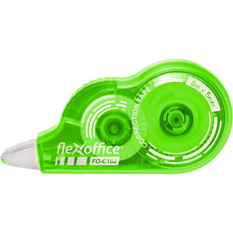 Hibajavító roller 5 mm x 8 m FlexOffice FO-CT02 vegyes színek 1 db