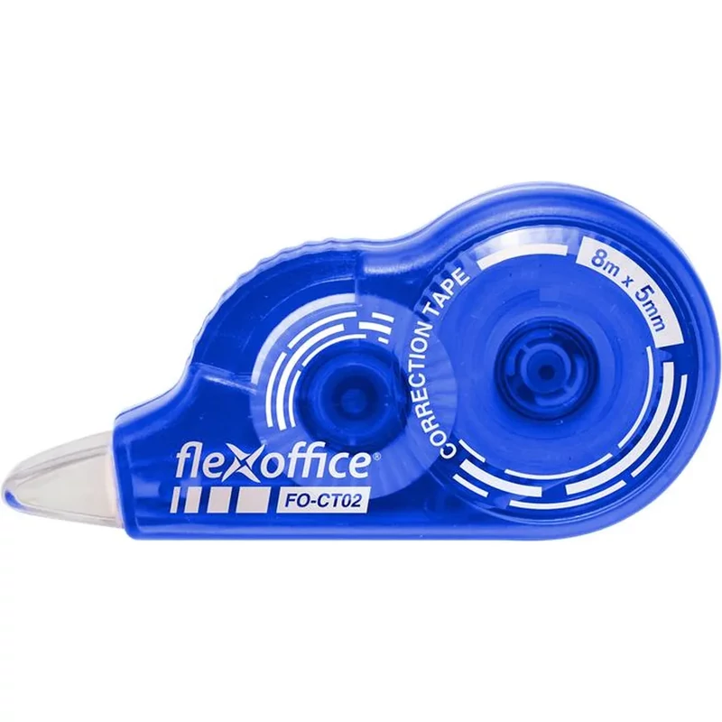 Hibajavító roller 5 mm x 8 m FlexOffice FO-CT02 vegyes színek 1 db