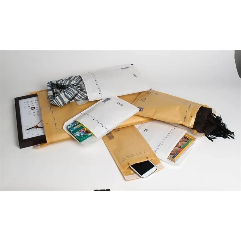 Légpárnás tasak 220x265 mm külméret W5 fehér