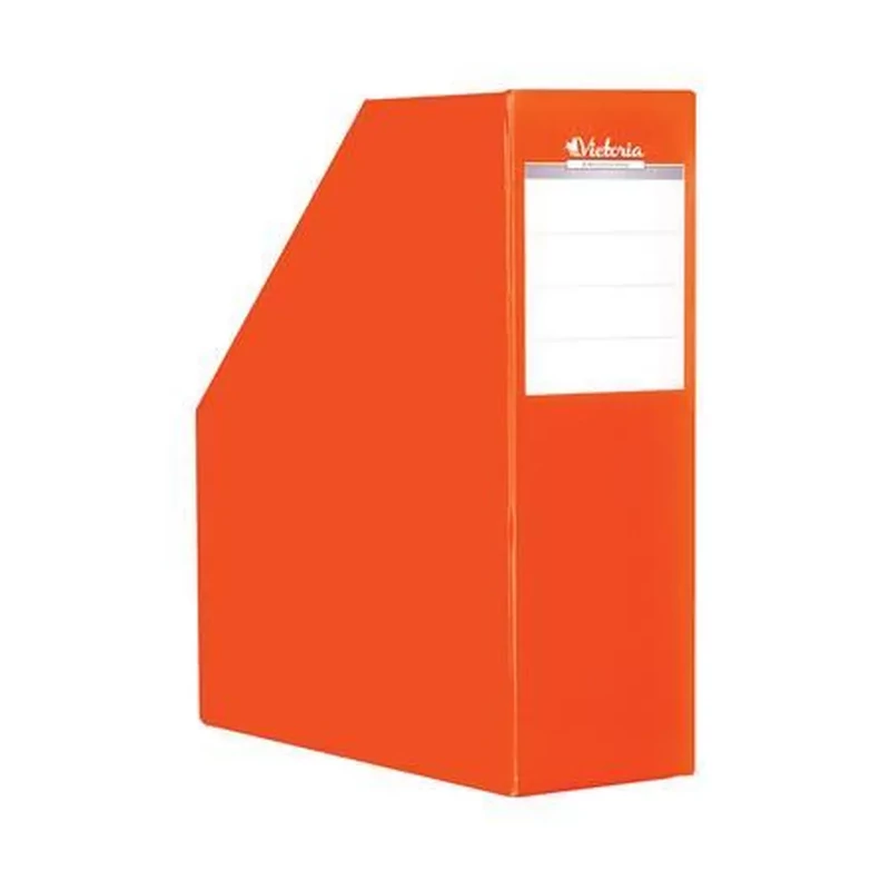 Iratpapucs karton 90 mm Victoria Office narancs