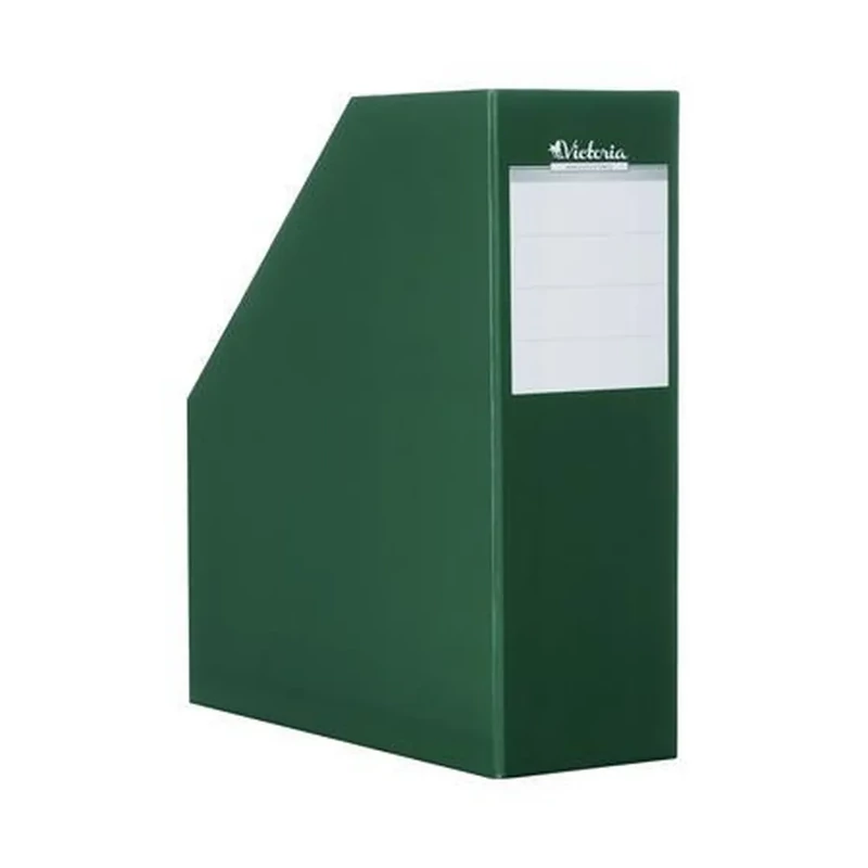 Iratpapucs karton 90 mm Victoria Office zöld