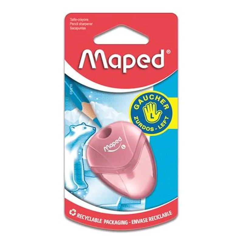 Maped hegyező, egylyukú, tartályos, balkezes, I-Gloo, vegyes színek