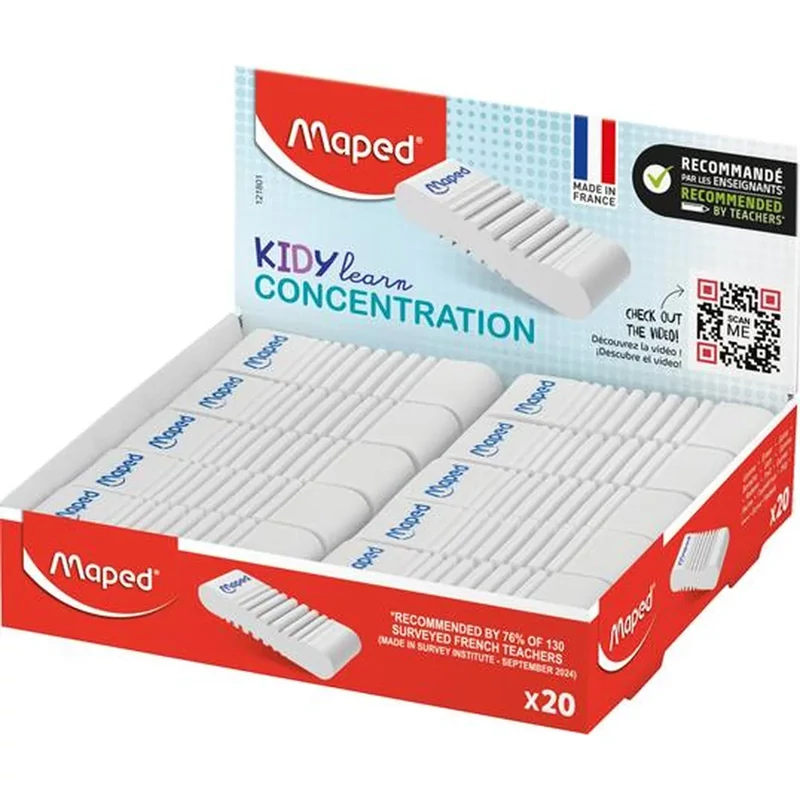 Radír display, Maped "Kidy Learn Concentration"