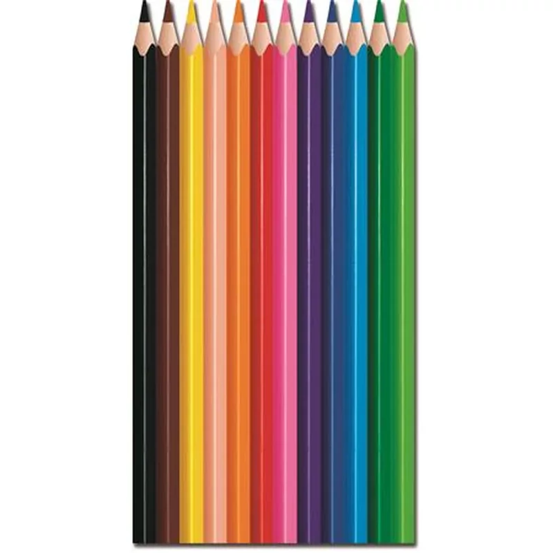 Színes ceruza készlet háromszögletű Maped Color Peps Strong 12 db