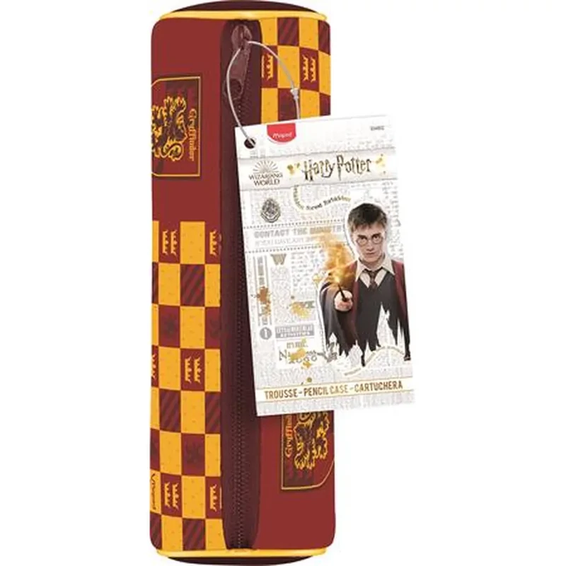 Tolltartó cipzáras MAPED Harry Potter Teens bordó
