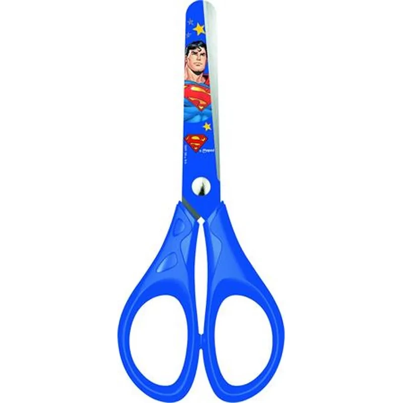 Olló, iskolai, 13 cm, Maped "Superman"