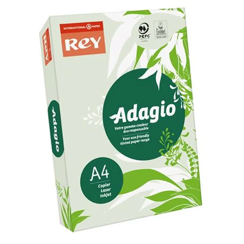 Másolópapír színes A4 80 g REY Adagio pasztell zöld