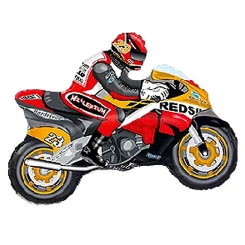 Lufi fólia versenymotor piros-narancs 84 cm 994925