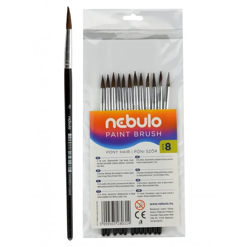 Nebulo ecset 8-as