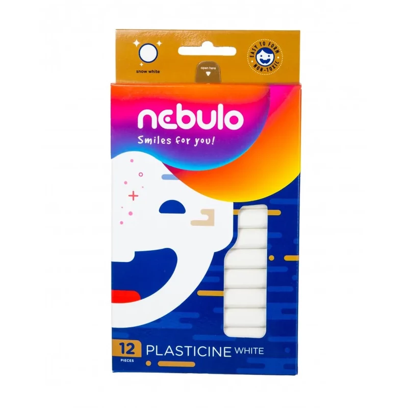Gyurma natúr fehér 12 db 200gr Nebulo