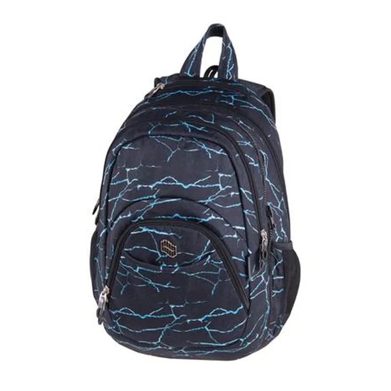 Hátizsák, 2in1, notebook tartóval és audió csatlakozóval, PULSE Teens Blue Lava