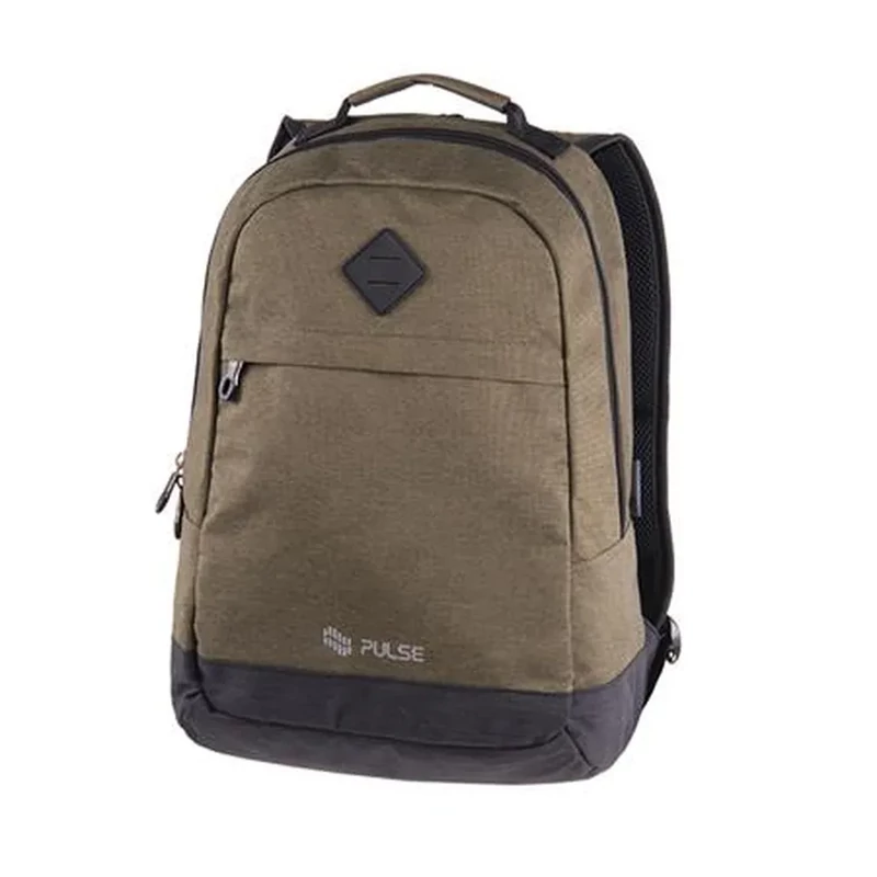 Hátizsák notebook tartóval Pulse Bicolor Olive zöld