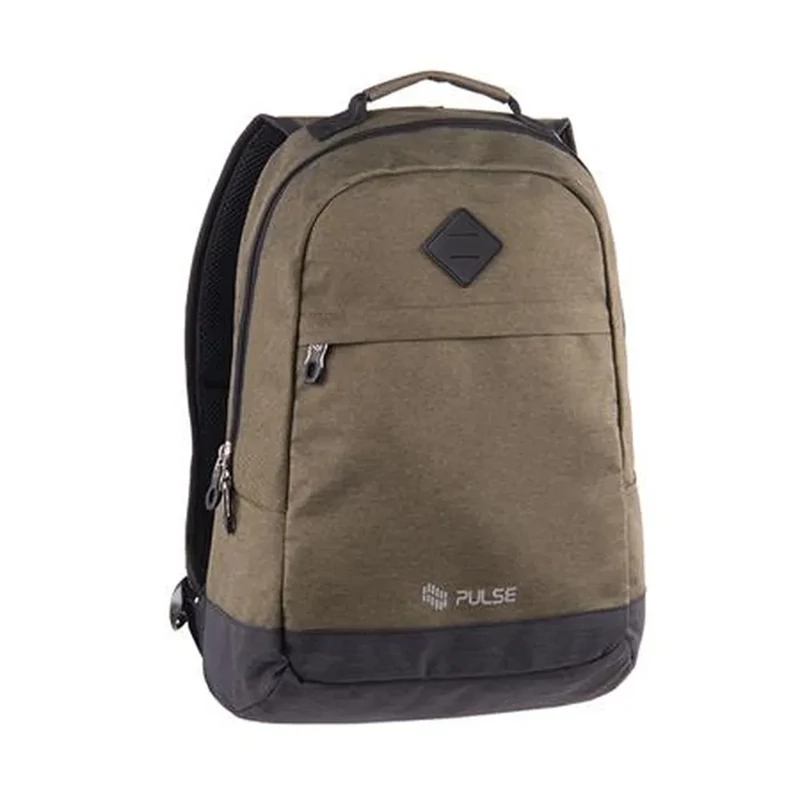 Hátizsák notebook tartóval Pulse Bicolor Olive zöld
