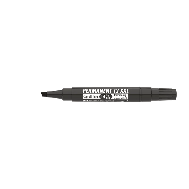 Alkoholos marker 1-4mm, vágott Ico 12XXL fekete