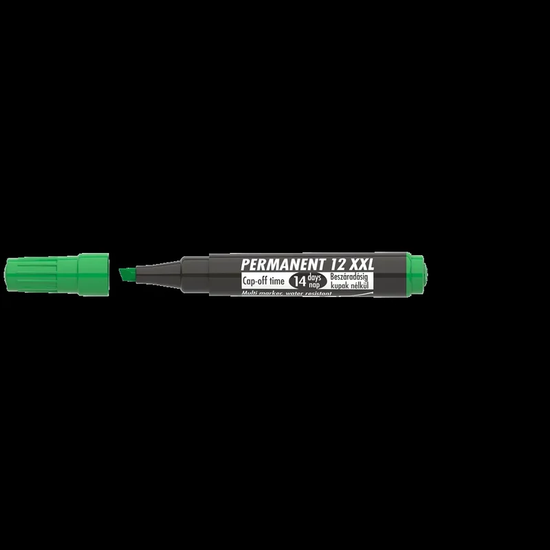 Alkoholos marker 1-4mm, vágott Ico 12XXL zöld