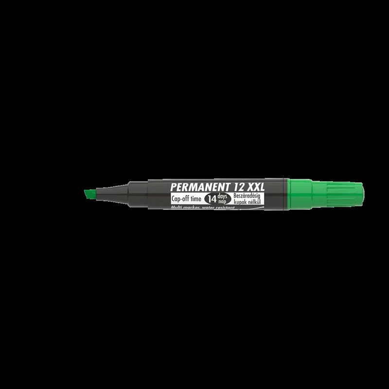 Alkoholos marker 1-4mm, vágott Ico 12XXL zöld