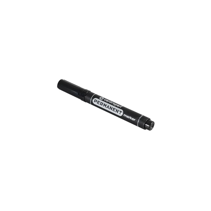 Alkoholos marker 2,5mm, kerek hegyű, Centropen 8566, fekete