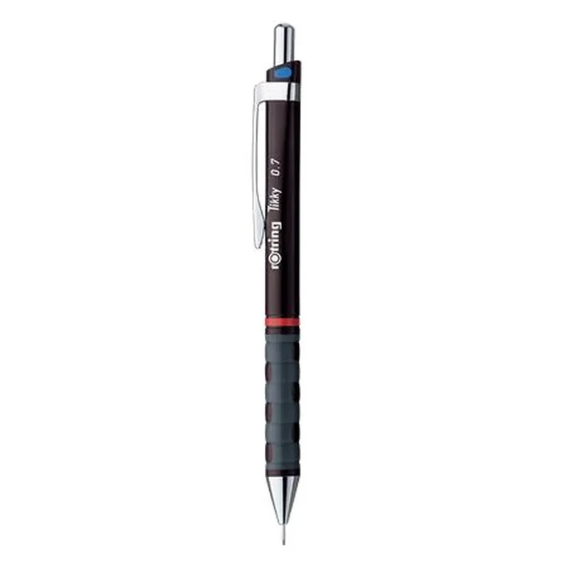 Nyomósirón töltőceruza 0,7mm, new bordó test, Rotring Tikky -III