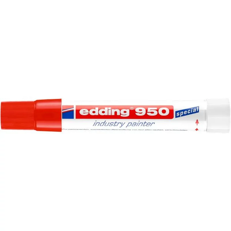 Alkoholos jelölő marker 10mm, kúpos Edding 950 piros