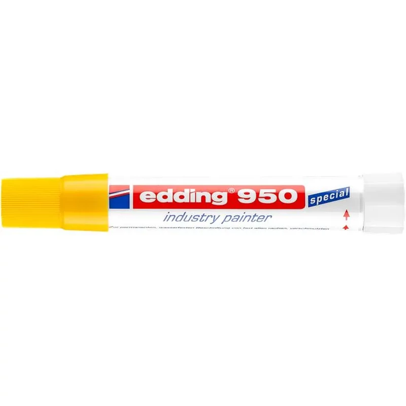 Alkoholos jelölő marker 10mm, kúpos Edding 950 sárga