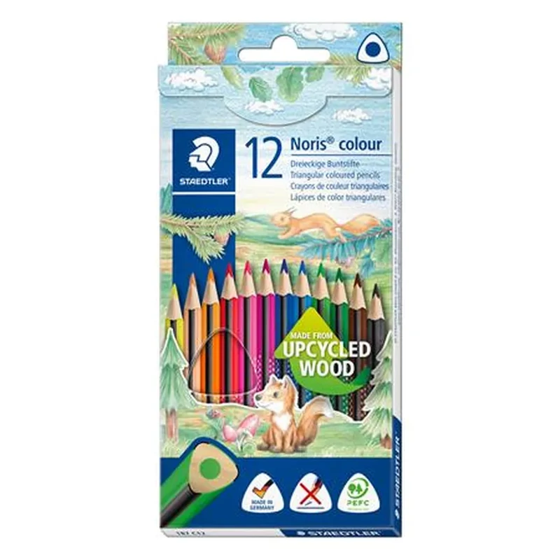 Színes ceruza készlet 12 szín STAEDTLER Noris Colour 187