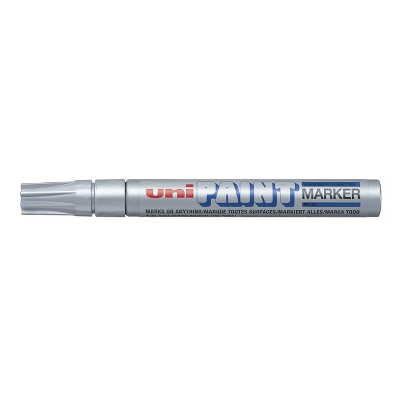 Lakkmarker 2-3mm, Uni PX-20 ezüst