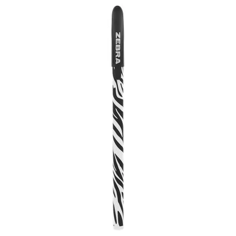 Golyóstoll készlet 0,27 mm kupakos vegyes testszín Zebra Animal Doodler'z kék írásszín 10 db/csomag