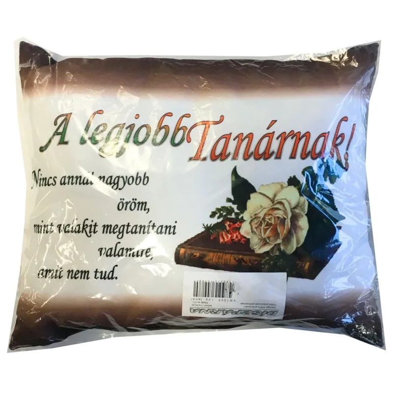 Párna A legjobb tanárnak felirattal 31x26 cm