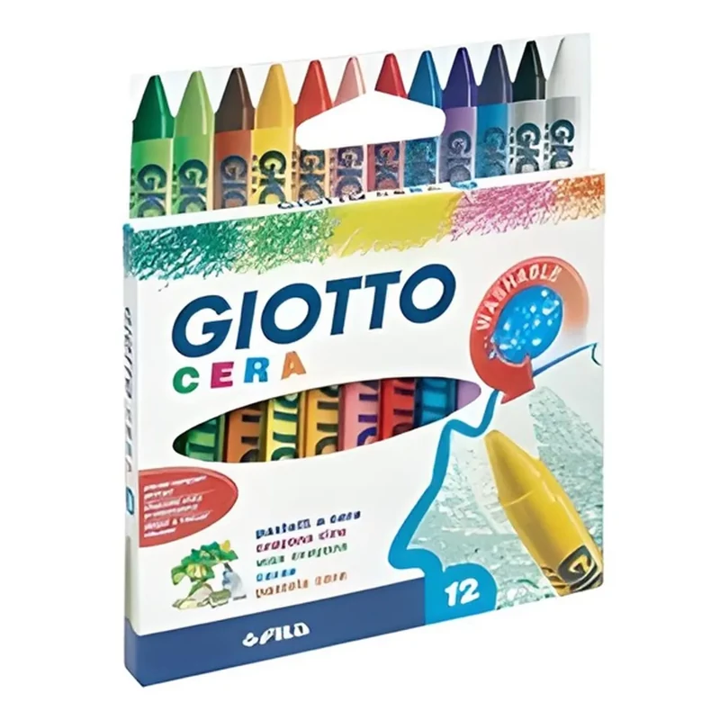 Zsírkréta Giotto Cera 12db-os készlet