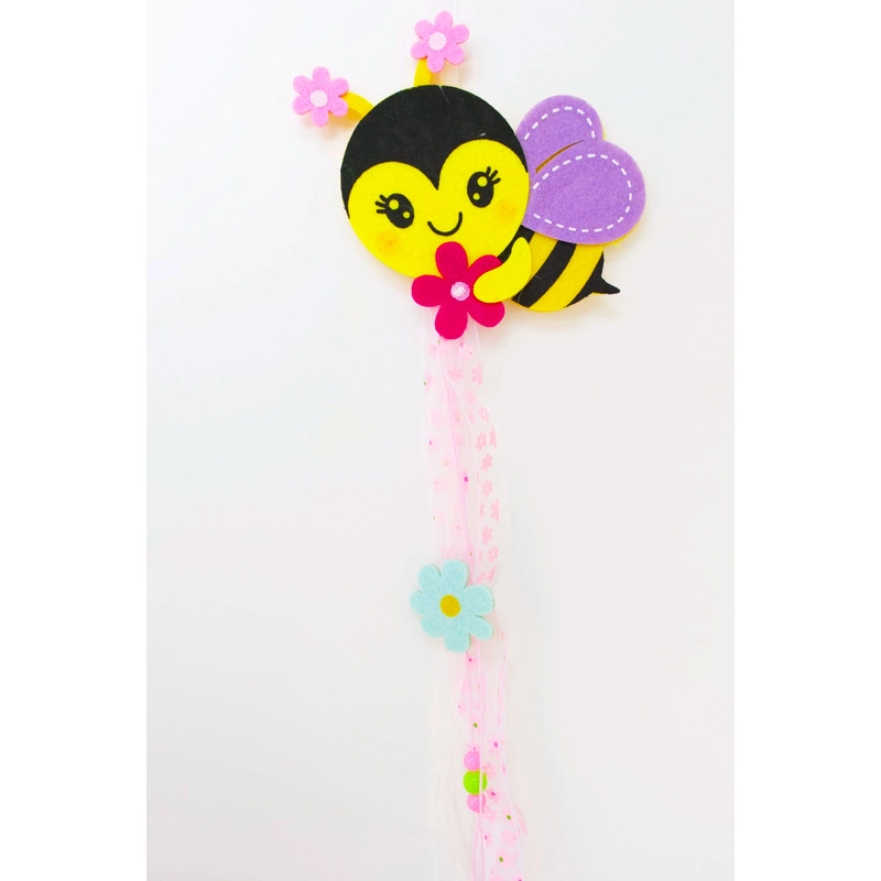 Filc méh akasztható dekor SFT100020