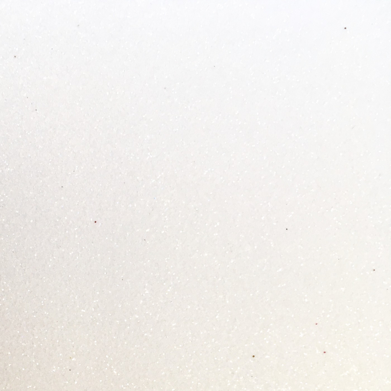 Öntapadós dekorgumi glitteres fehér 20x30 cm